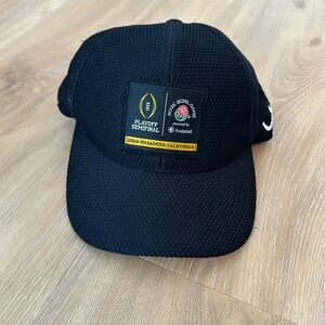 2024 Rose Bowl black Michigan baseball cap